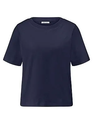 Rundhals-Shirt Peter Hahn blau