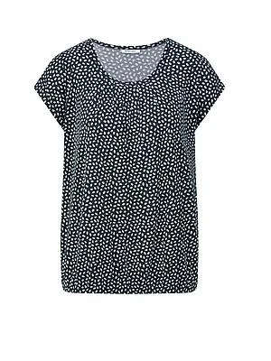 Rundhals-Shirt Peter Hahn blau