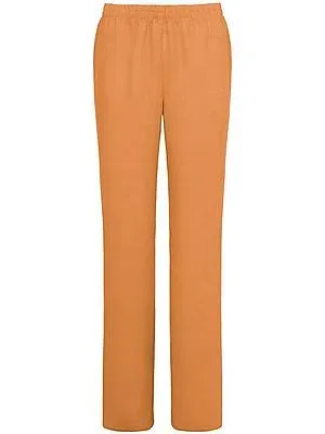Hose aus 100% Leinen Peter Hahn orange