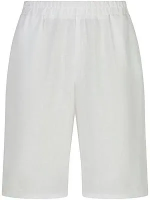 Bermudas aus 100% Leinen Peter Hahn weiss