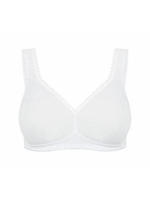 Bügelloser BH ORGANIC COTTON Susa weiss Größe: 75