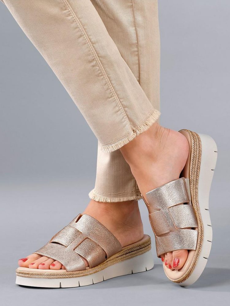 Plateau-Pantolette Gabor Comfort gold