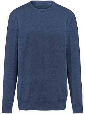 Pullover aus 100% Premium-Kaschmir Peter Hahn blau