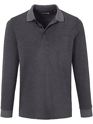 Polo-Shirt 1/1-Arm Bugatti grau
