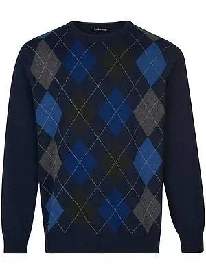 Rundhals-Pullover Louis Sayn blau