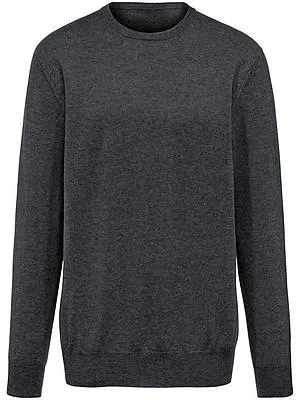 Pullover aus 100% Premium-Kaschmir Peter Hahn grau