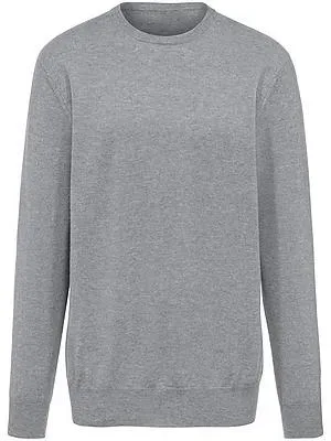 Pullover aus 100% Premium-Kaschmir Peter Hahn grau