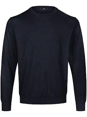 Rundhals-Pullover Peter Hahn blau