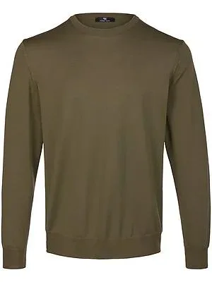 Rundhals-Pullover Peter Hahn grün