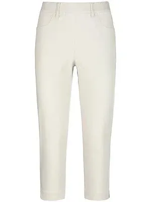 Capri-Hose Passform Sylvia Peter Hahn beige