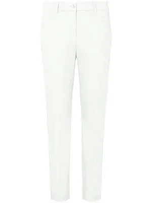 Knöchellange Hose Barbara Peter Hahn weiss