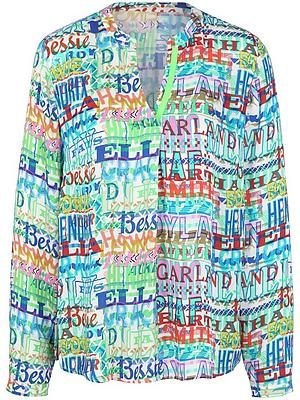 Bluse Peter Hahn blau
