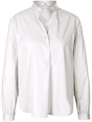 Bluse Stehkragen Peter Hahn beige