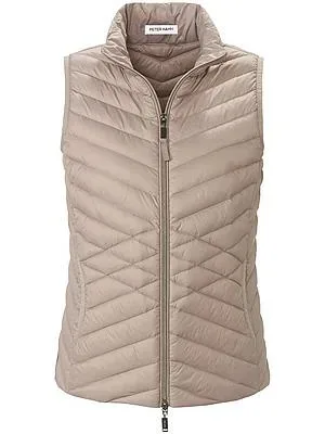 Daunen-Steppweste Peter Hahn beige