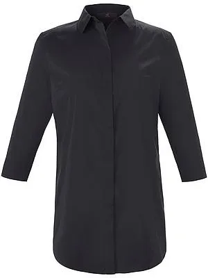 Longbluse 3/4-Arm Emilia Lay schwarz
