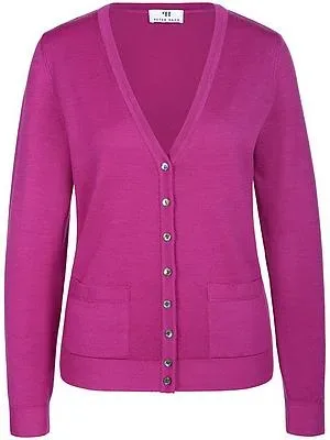 Twinset aus 100% Schurwolle-Pure Tasmanian Wool Peter Hahn pink