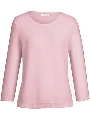 Rundhals-Pullover aus 100% SUPIMA®-Baumwolle Peter Hahn rosé