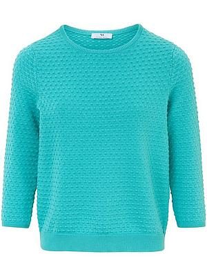 Rundhals-Pullover aus 100% SUPIMA®-Baumwolle Peter Hahn türkis