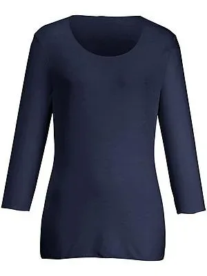 Rundhals-Shirt Peter Hahn blau