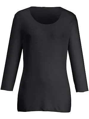 Rundhals-Shirt Peter Hahn schwarz