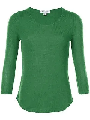 Pullover aus 100% Premium-Kaschmir Peter Hahn grün