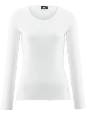 Rundhals-Shirt Modell Nasha Bogner weiss