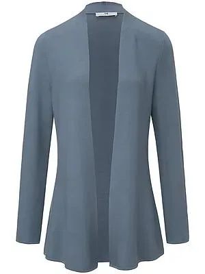 Strickjacke aus 100% SUPIMA®-Baumwolle Peter Hahn blau