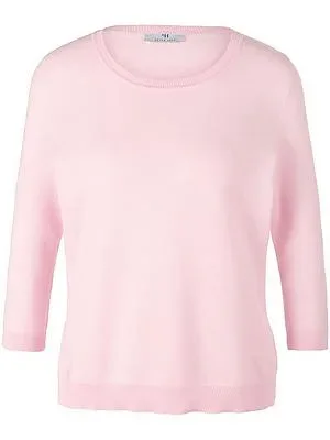 Rundhals-Pullover aus 100% SUPIMA®-Baumwolle Peter Hahn rosé
