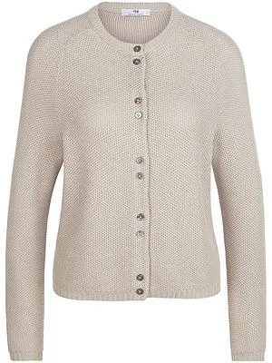 Strickjacke aus 100% SUPIMA®-Baumwolle Peter Hahn grau