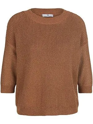 Pullover 3/4-Arm Peter Hahn braun