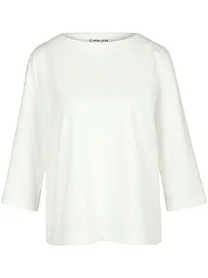 Shirt Maja Green Cotton weiss
