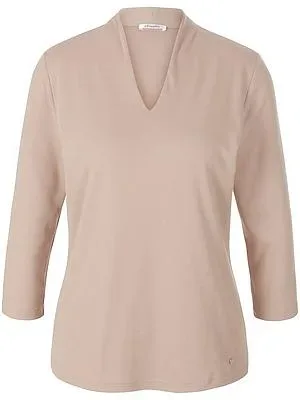 Shirt aus 100% Baumwolle Efixelle beige