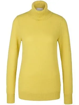 Rollkragen-Pullover aus 100% Premium-Kaschmir Peter Hahn grün