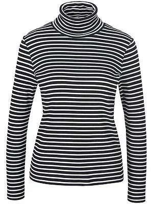Rollkragen-Shirt Peter Hahn schwarz