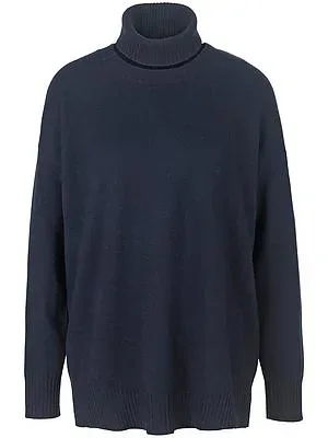 Pullover aus 100% Kaschmir Peter Hahn Cashmere blau