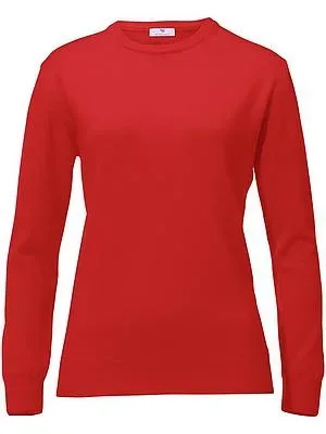 Pullover aus 100% Schurwolle-Pure Tasmanian Wool Peter Hahn rot