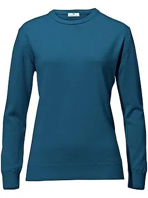 Pullover aus 100% Schurwolle-Pure Tasmanian Wool Peter Hahn türkis