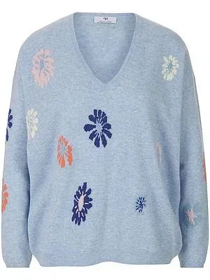 V-Pullover Peter Hahn multicolor