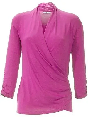 V-Shirt 3/4 Arm Peter Hahn pink