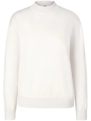 Pullover aus 100% Schurwolle Biella Yarn Peter Hahn beige