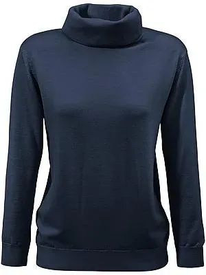 Pullover aus 100%Schurwolle Pure Tasmanian Wool Peter Hahn blau