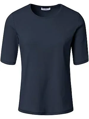 Rundhals-Shirt Peter Hahn blau