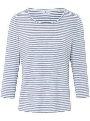 Rundhals-Shirt 3/4-Arm Peter Hahn blau