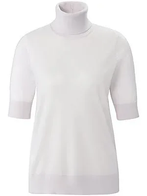 Rollkragen-Pullover Peter Hahn beige