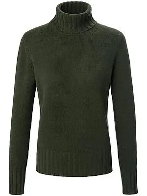 Pullover aus 100% Premium-Kaschmir Peter Hahn grün