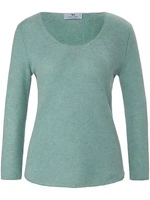 Pullover aus 100% Premium-Kaschmir Peter Hahn türkis