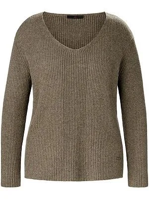 V-Pullover Emilia Lay grün