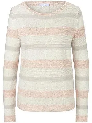 Pullover U-Boot-Ausschnitt Peter Hahn beige