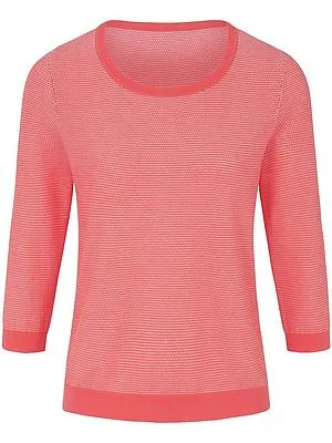 Rundhals-Pullover aus 100% SUPIMA®-Baumwolle Peter Hahn rot