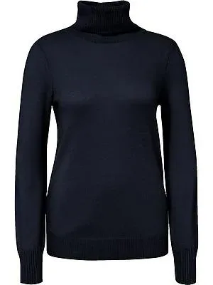Rollkragen-Pullover aus 100% Premium-Kaschmir Peter Hahn blau